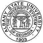 ALBANY STATE UNIVERSITY 1903 THE UNIVERSITY SYSTEM OF GEORGIA CONSTITUTION WISDOM JUSTICE MODERATION