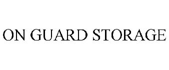 ON GUARD STORAGE