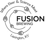 WHERE BEER & SCIENCE MEET FUSION BREWING LEXINGTON, KY LEXINGTON, KY