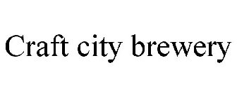 CRAFT CITY BREWERY