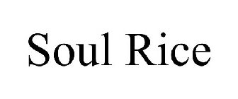 SOUL RICE