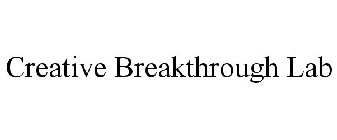 CREATIVE BREAKTHROUGH LAB