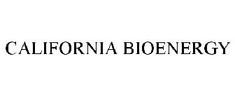 CALIFORNIA BIOENERGY