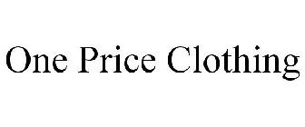 ONE PRICE CLOTHING