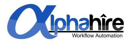 ALPHAHIRE WORKFLOW AUTOMATION