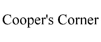 COOPER'S CORNER