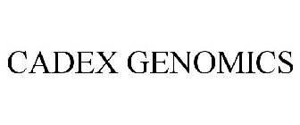 CADEX GENOMICS