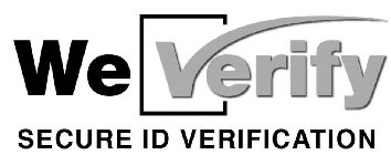 WE VERIFY SECURE ID VERIFICATION