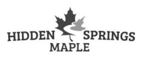 HIDDEN SPRINGS MAPLE