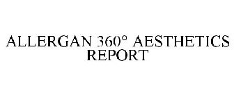 ALLERGAN 360° AESTHETICS REPORT