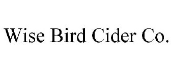 WISE BIRD CIDER CO.