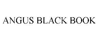 ANGUS BLACK BOOK