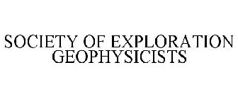 SOCIETY OF EXPLORATION GEOPHYSICISTS
