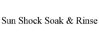 SUN SHOCK SOAK & RINSE