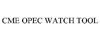 CME OPEC WATCH TOOL