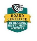 NBC HIS BOARD CERTIFIED IN HEARING INSTRUMENT SCIENCES