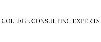 COLLEGE CONSULTING EXPERTS