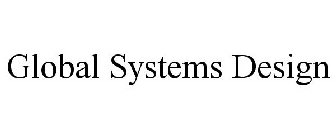 GLOBAL SYSTEMS DESIGN