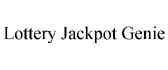 LOTTERY JACKPOT GENIE