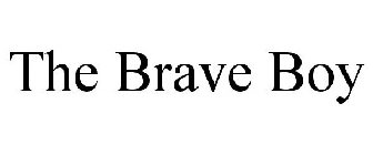 THE BRAVE BOY