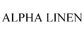 ALPHA LINEN