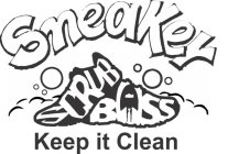 SNEAKER SCRUB BOSS KEEP IT CLEAN