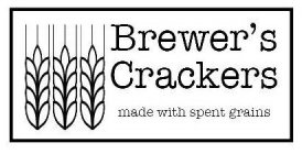 BREWER'S CRACKERS MADE WITH SPENT GRAINS