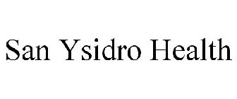 SAN YSIDRO HEALTH