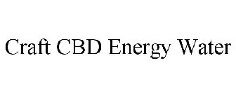 CRAFT CBD ENERGY WATER