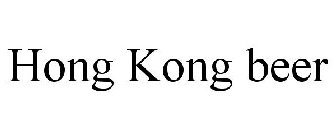 HONG KONG BEER