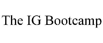 THE IG BOOTCAMP