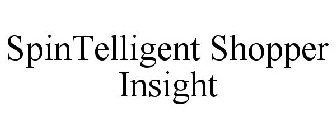 SPINTELLIGENT SHOPPER INSIGHT