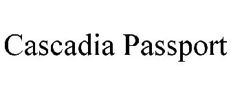 CASCADIA PASSPORT