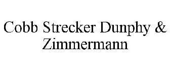 COBB STRECKER DUNPHY & ZIMMERMANN