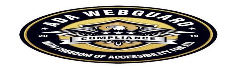 ADA WEBGUARD 2019 COMPLIANCE WITH FREEDOM OF ACCESSIBILITY FOR ALL
