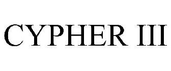 CYPHER III