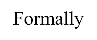 FORMALLY