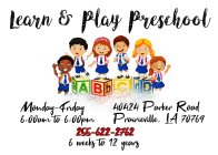 LEARN & PLAY PRESCHOOL