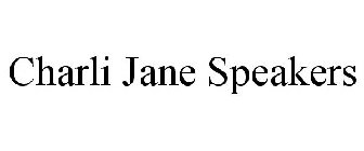 CHARLI JANE SPEAKERS