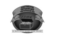 CONTINENTAL ENTERPRISES TWOTHOUSAND INC. WE CREATE CUSTOM DESIGNED WOODEN TREASURE'S