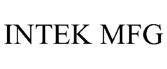 INTEK MFG