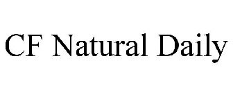 CF NATURAL DAILY