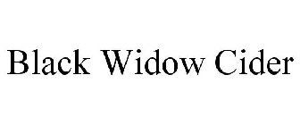BLACK WIDOW CIDER