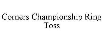 CORNERS CHAMPIONSHIP RING TOSS