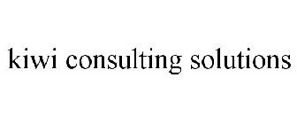 KIWI CONSULTING SOLUTIONS