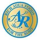 RICH AQUA FOODS FOR THE BODY AR