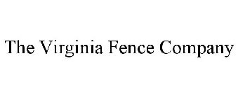THE VIRGINIA FENCE COMPANY