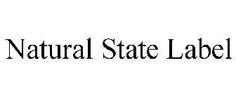 NATURAL STATE LABEL
