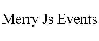 MERRY JS EVENTS