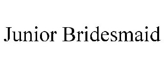 JUNIOR BRIDESMAID